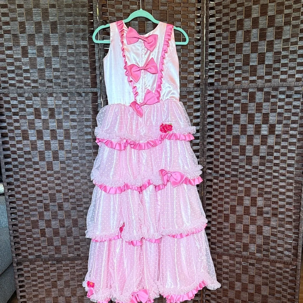 Girls 14 Chasing Fireflies Harajuku Lovers Cherry Blossom costume K Pop pink EUC